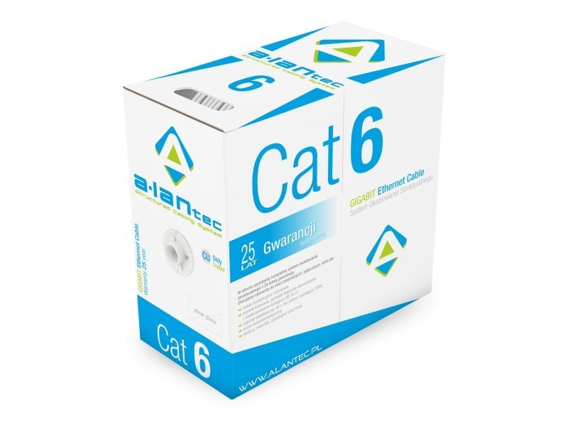 Alantec võrgukaabel KIU6LINKA305 networking cable Grey 305 m Cat6 U/UTP (UTP)