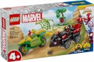 LEGO klotsid 11198 Marvel Spidey und seine Super-Freunde Actionspaß mit Spin und Electro in ihren Dino-Flitzern