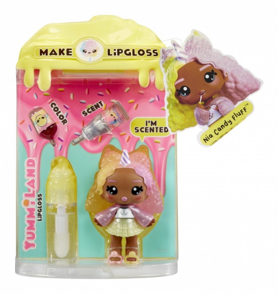 Mga mängunukk Doll Yummiland Lip Gloss S2 Cotton Candy