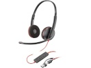 POLY kõrvaklapid Blackwire 3220 USB-A/C must 8X2J9A