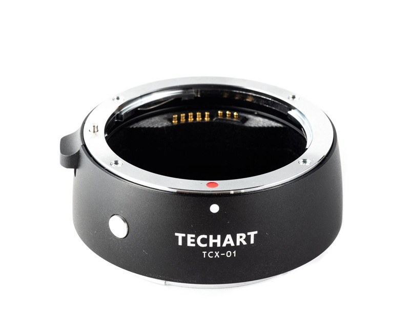 TechartPro EF-X1D adapter Canon EF-ile Hasselblad X1D autofookusega TCX-01