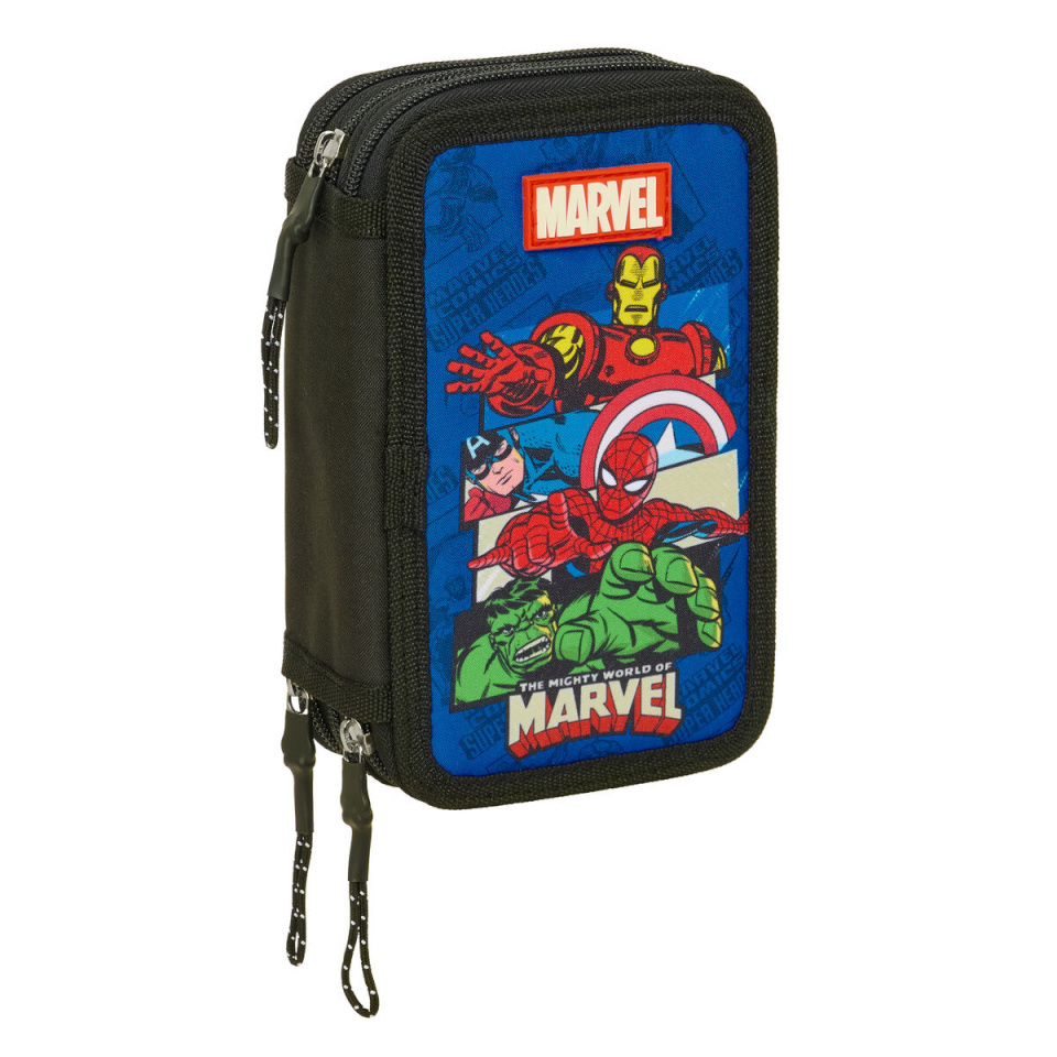 Marvel pinal sinine must 12.5x19.5x5.5cm 37-osaline