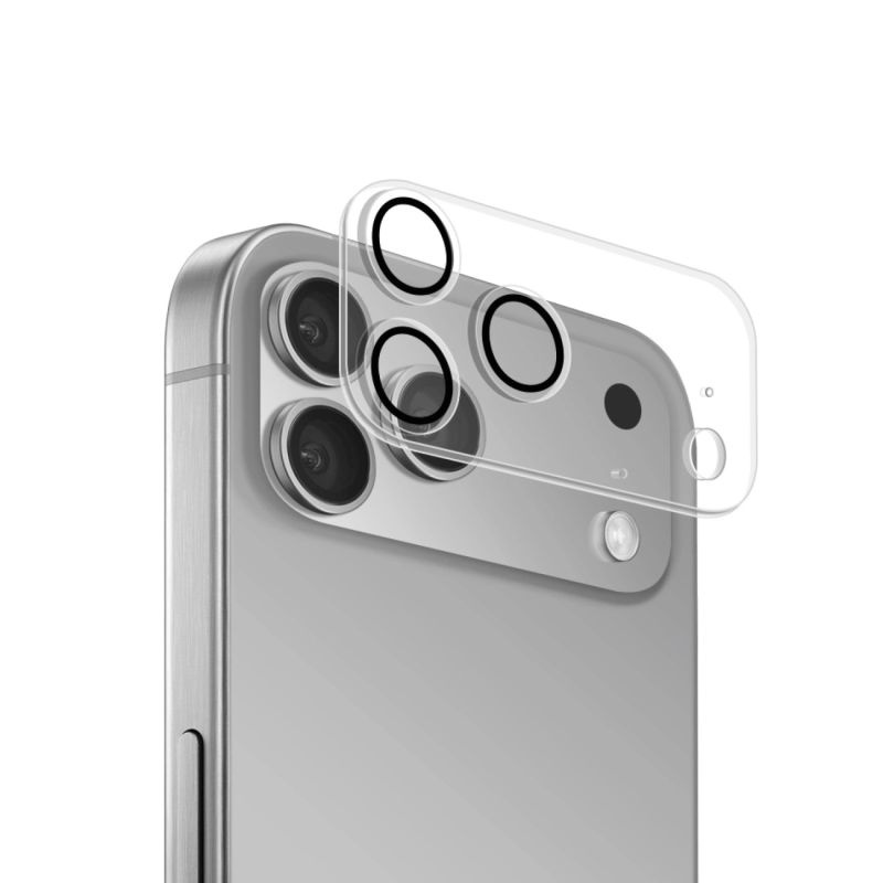 Puro Camera Standard Tempered Glass for iPhone 17 Pro Max for Camera Island and Lenses iPhone 17 Pro Max