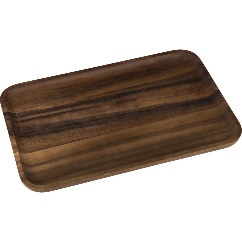 Zassenhaus kandik Acacia Snack Plate 35,5x23,5x2cm, pruun