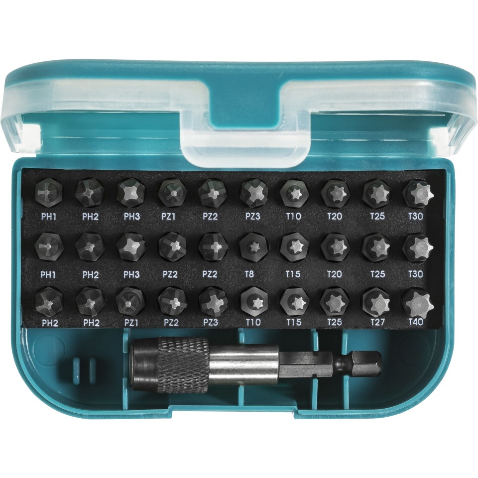 Makita kruvikeerajate komplekt P-73374 Bit Set 31-osaline