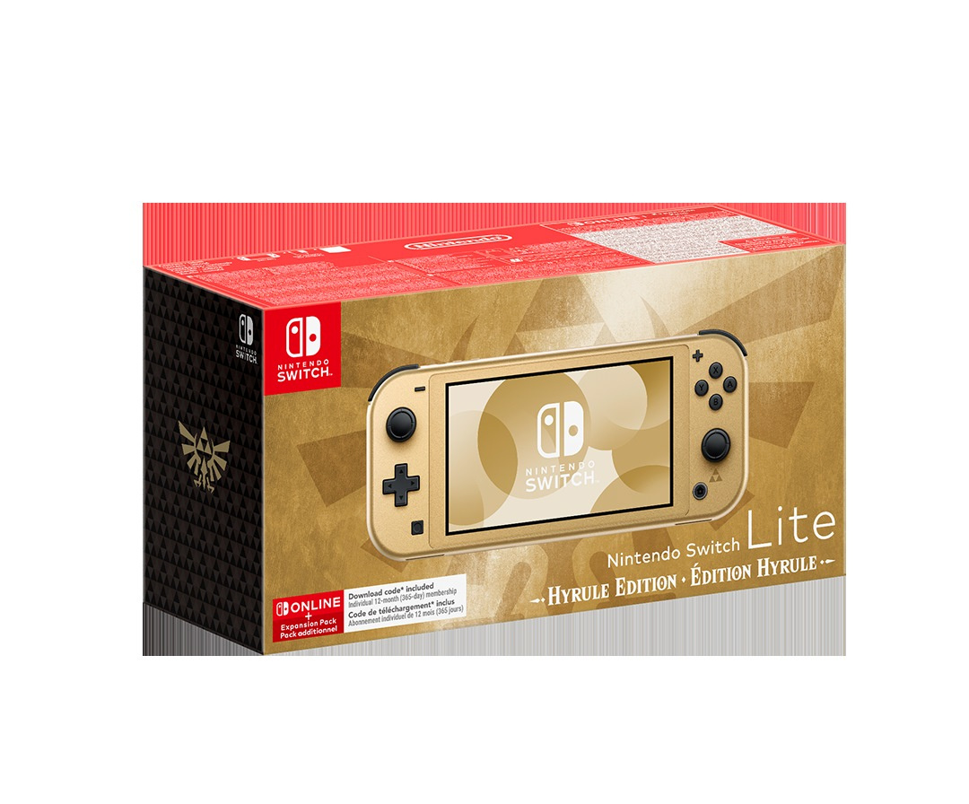 Nintendo mängukonsool Switch Lite Hyrule Edition