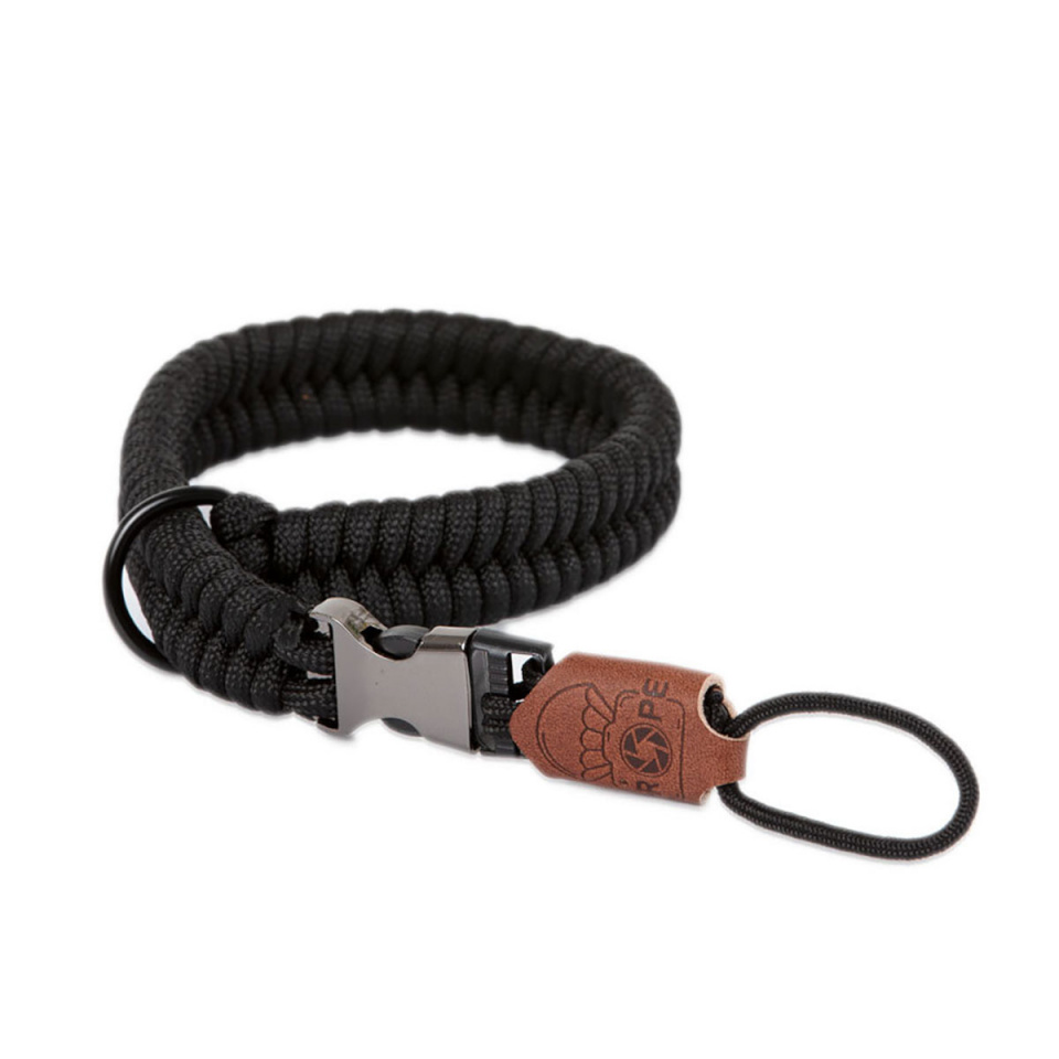C-Rope Claw paracord kaamera vaikne must 30 cm randmerihm