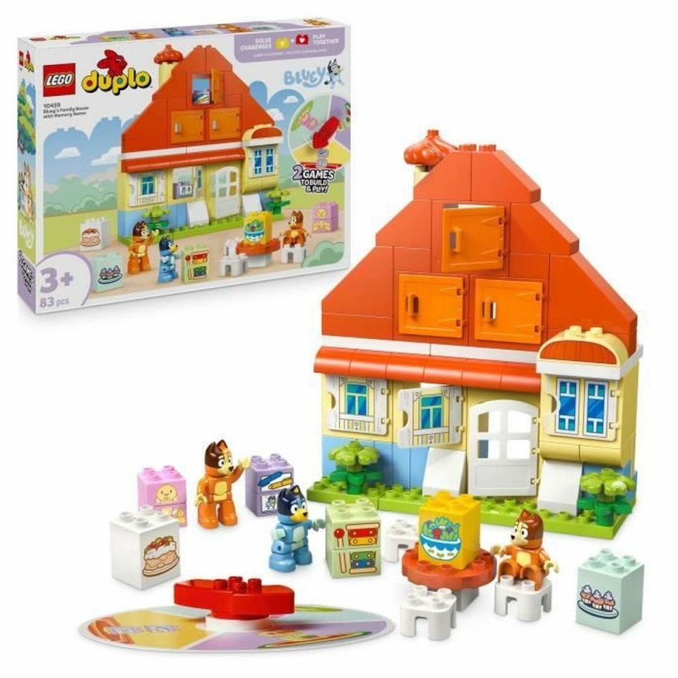 Lego klotsid konstruktor DUPLO 10459 Bluey's Family House with Memory 83-osaline