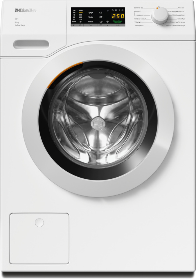 Miele pesumasin WCA 132 WCS Washing Machine, 8kg, 1400 p/min, valge