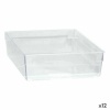 BGB Home Mitmeotstarbeline Karp Modulaarne läbipaistev 22,5x15,5x5,3cm (12tk)