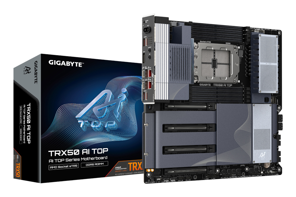 Gigabyte emaplaat TRX50 AI TOP (TR5,TR5,E-ATX,DDR5)