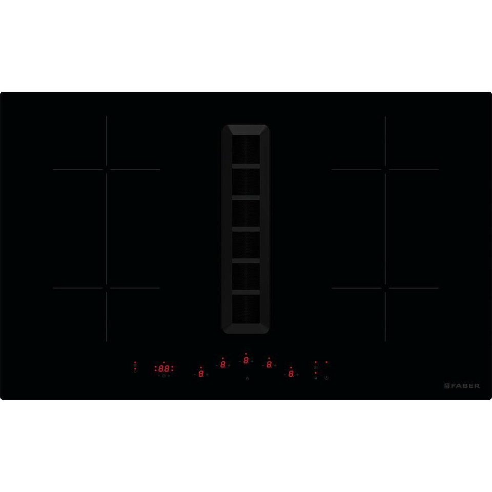 Faber õhupuhastiga integreeritav pliidiplaat Hob and Hood (2in1) GALILEO RING F830
