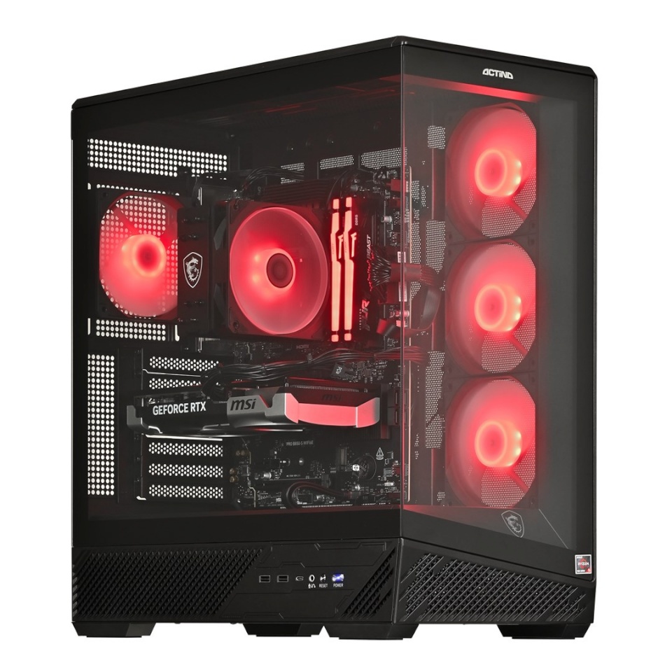 Actina 5901443452126 PC AMD Ryzen™ 5 5600 16GB DDR4-SDRAM 500GB SSD NVIDIA GeForce RTX 5060 Windows 11 Home Midi Tower must