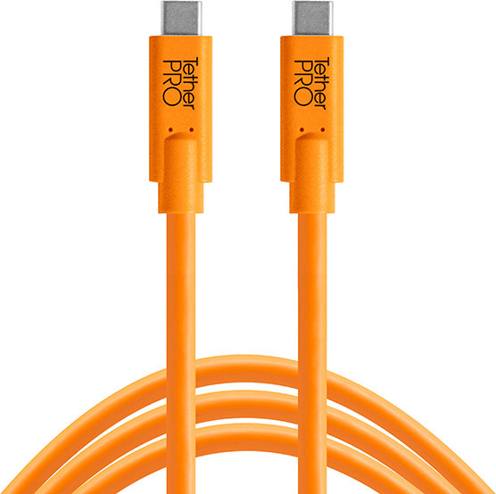 Tether Tools kaabel TetherPro USB-C - USB-C 0,9m, oranž