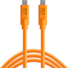 Tether Tools kaabel TetherPro USB-C - USB-C 0,9m, oranž