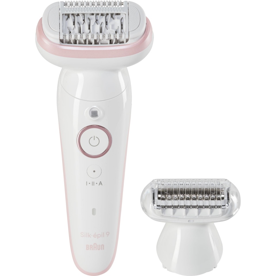 Braun epilaator SES9-030 Silk épil 9 Epilator, valge/roosa