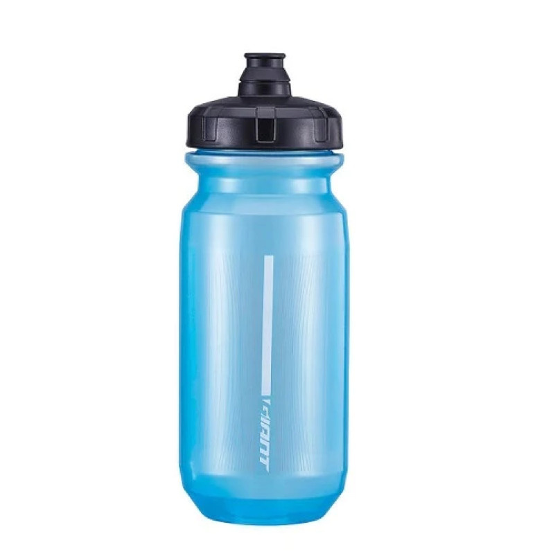 Giant joogipudel DOUBLESPRING 600ML Transparent Blue/Gray, läbipaistev-sinine-hall