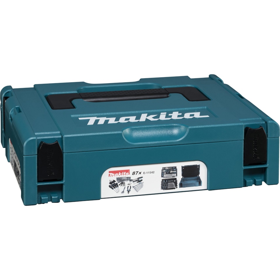 Makita tööriistakomplekt E-11542 Machanic Tool Set 87-prt. in MAKPAC Size 1