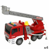 Speed & Go tuletõrjeauto tuleda ja signaaliga 34x25x12cm 4 Ühikut