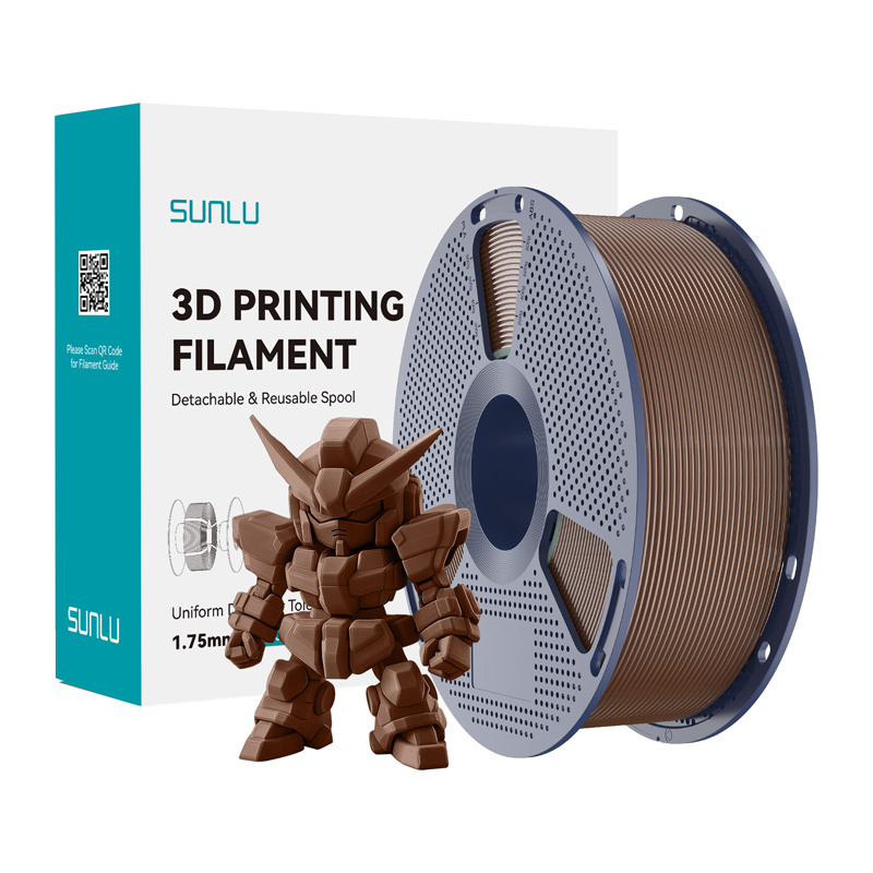Sunlu Sunlu PLA+ 2.0 Filament (Coffee pruun)