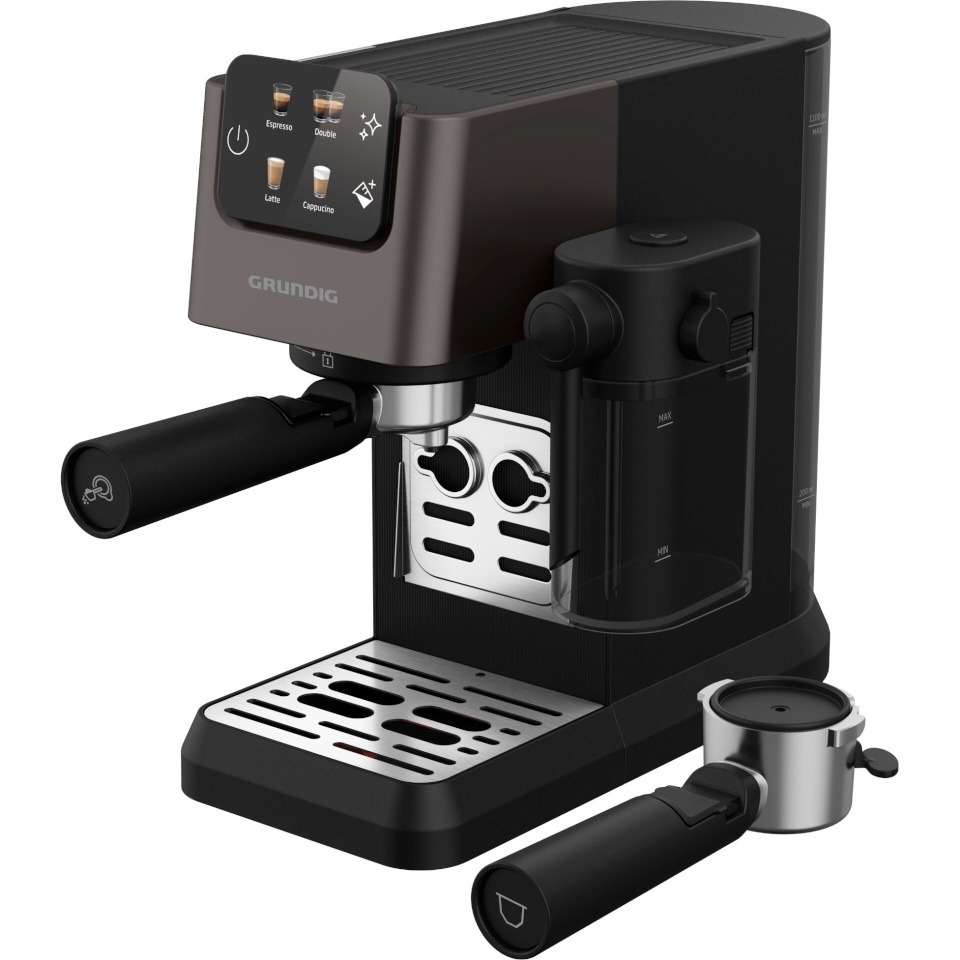 Grundig espressomasin KSM 6430 Espresso Machine, must