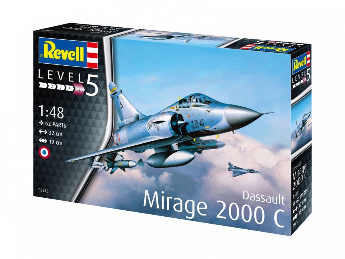 Revell liimitav mudel Dassault Mirage 2000c 1/48