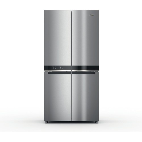 Whirlpool külmik WQ9E2LEF NoFrost, 188cm, 36dB, elektrooniline juhtimine, 388/222 l, Inox