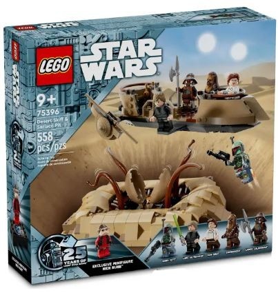 LEGO klotsid 75396 Star Wars Wüsten-Skiff und Sarlacc-Grube