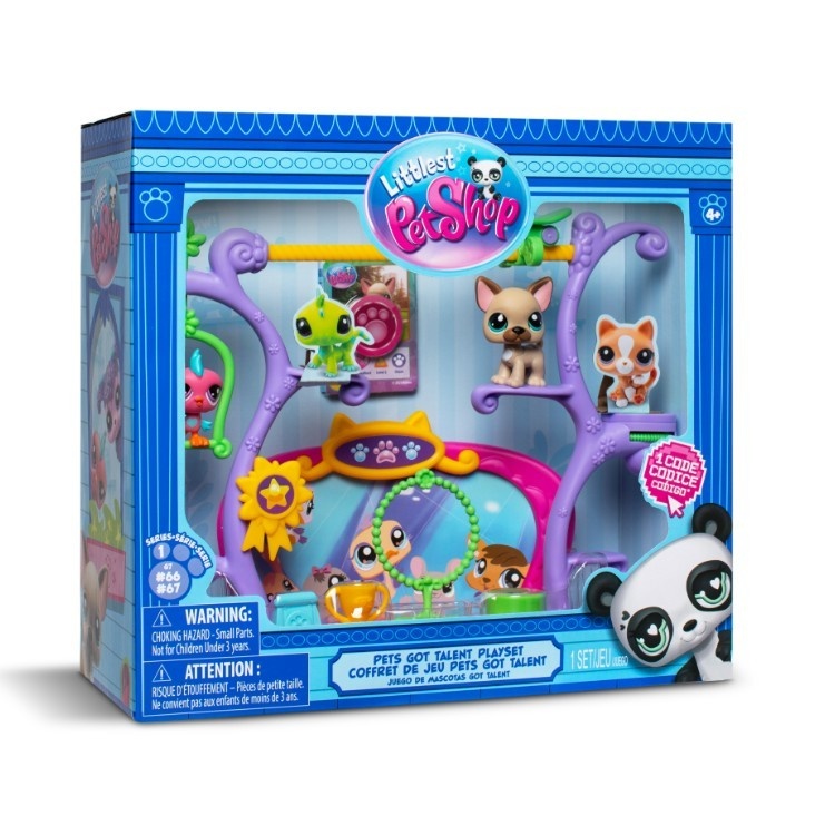 Tm Toys mängufiguur Littlest Pet Shop Set Zwierzaki mają talent + 2