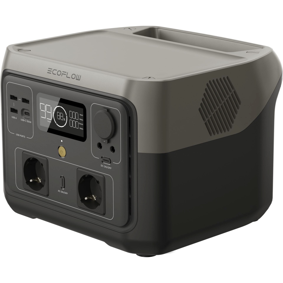 EcoFlow akupank RIVER 2 MAX Lithium Power Station 512Wh