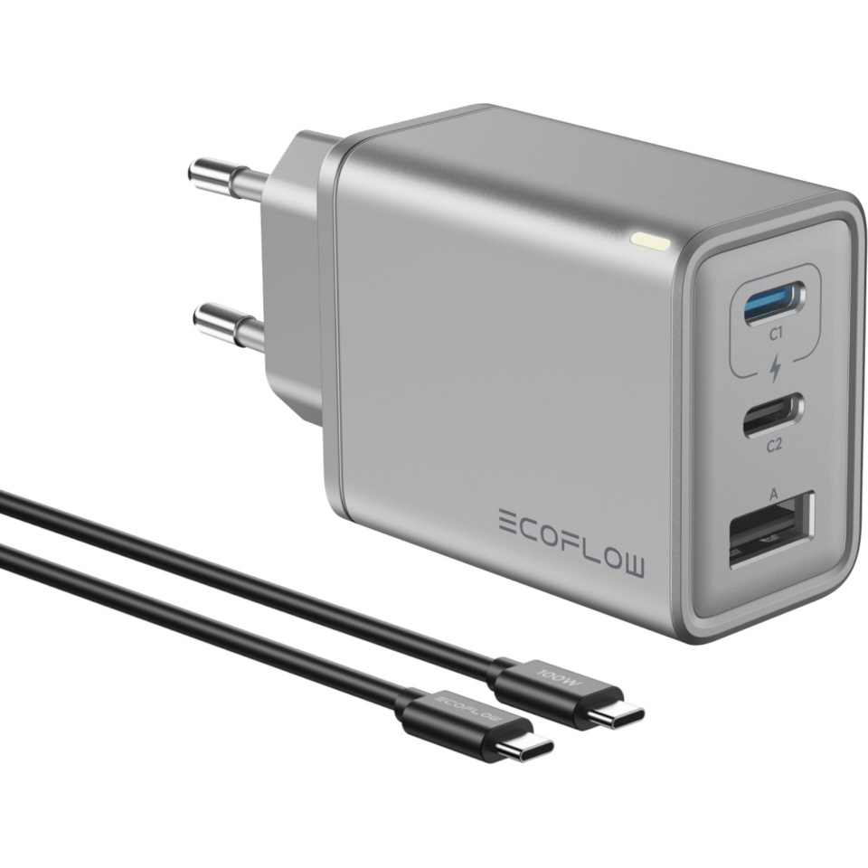 EcoFlow laadija EcoFlow RAPID 65W GaN Charger