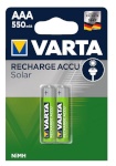 Varta akud Recharge Accu Solar AAA NiMH 550mAh, 2tk