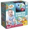 Lisciani 304-102280 Carotina Baby - Elephant car and puzzle