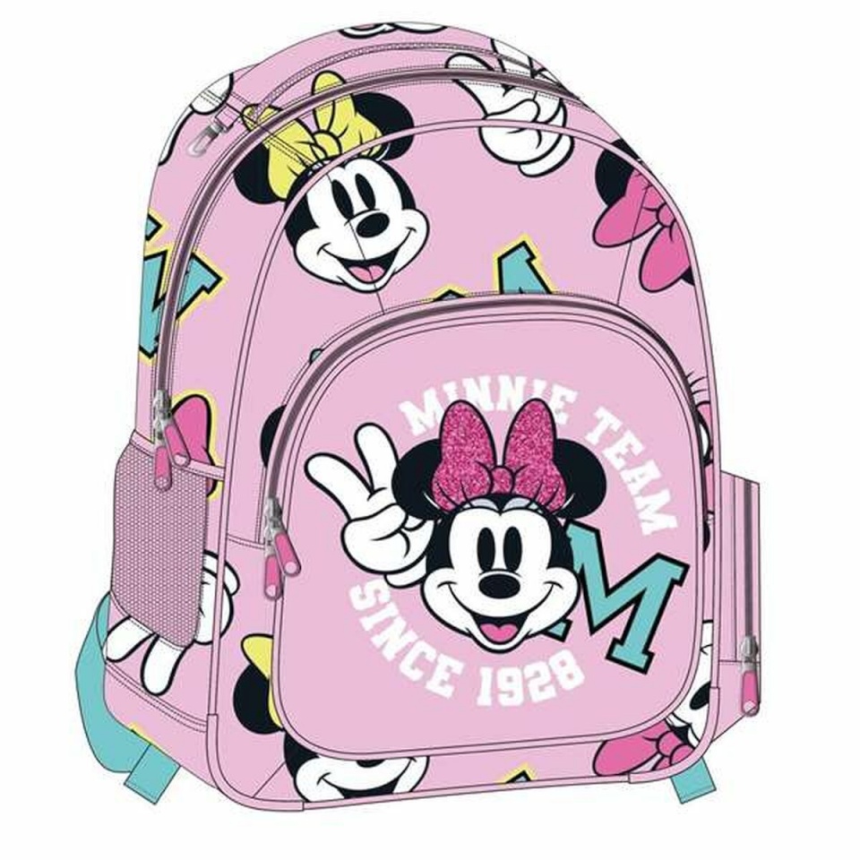 Disney seljakott fuksiaroosa 32x15x42cm