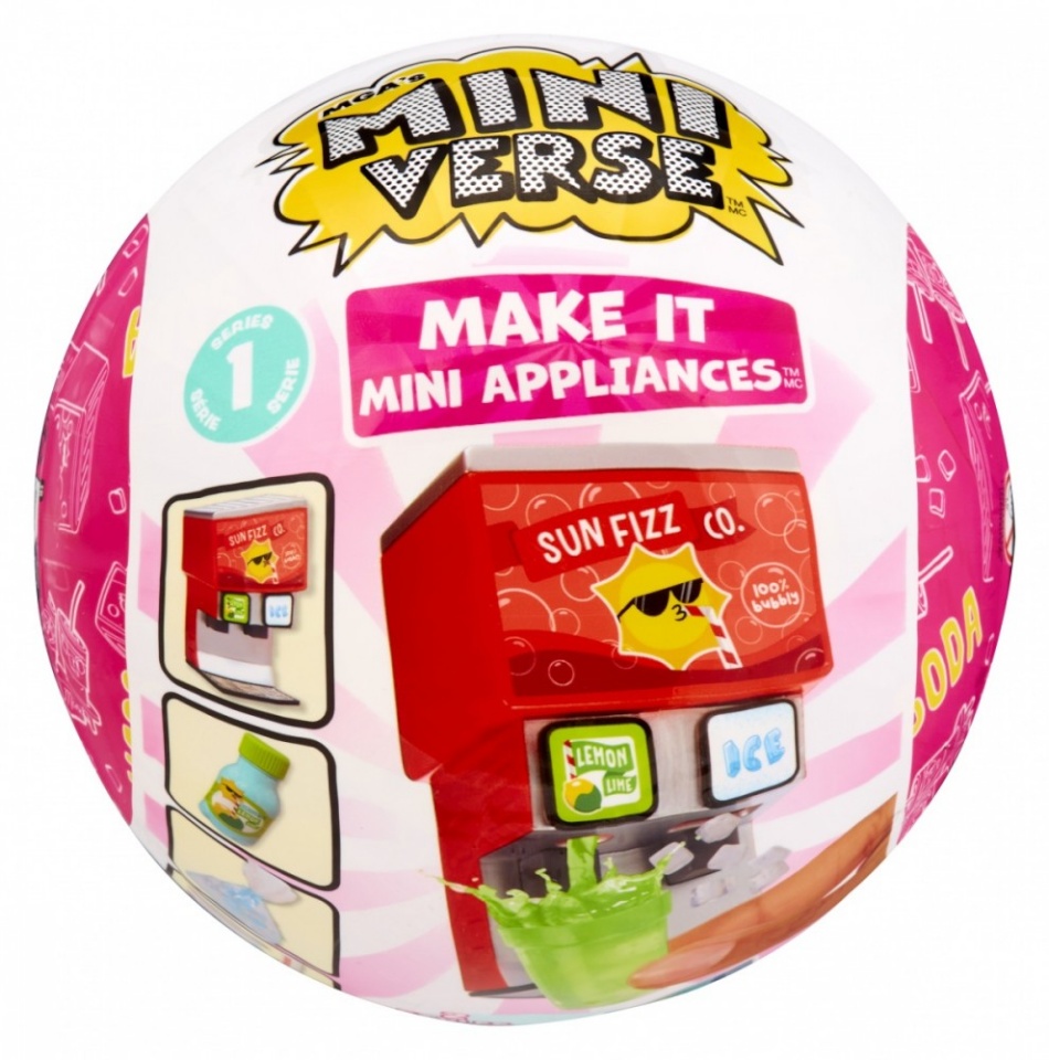 MGA mängufiguur Miniverse Make It Mini Soda Dispenser