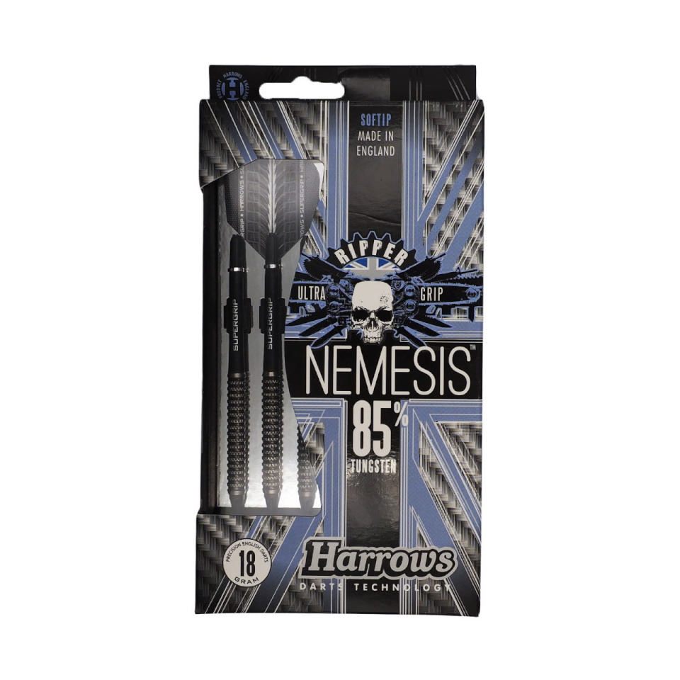 Harrows noolemängu nooled Softip Nemesis 85% 18 g