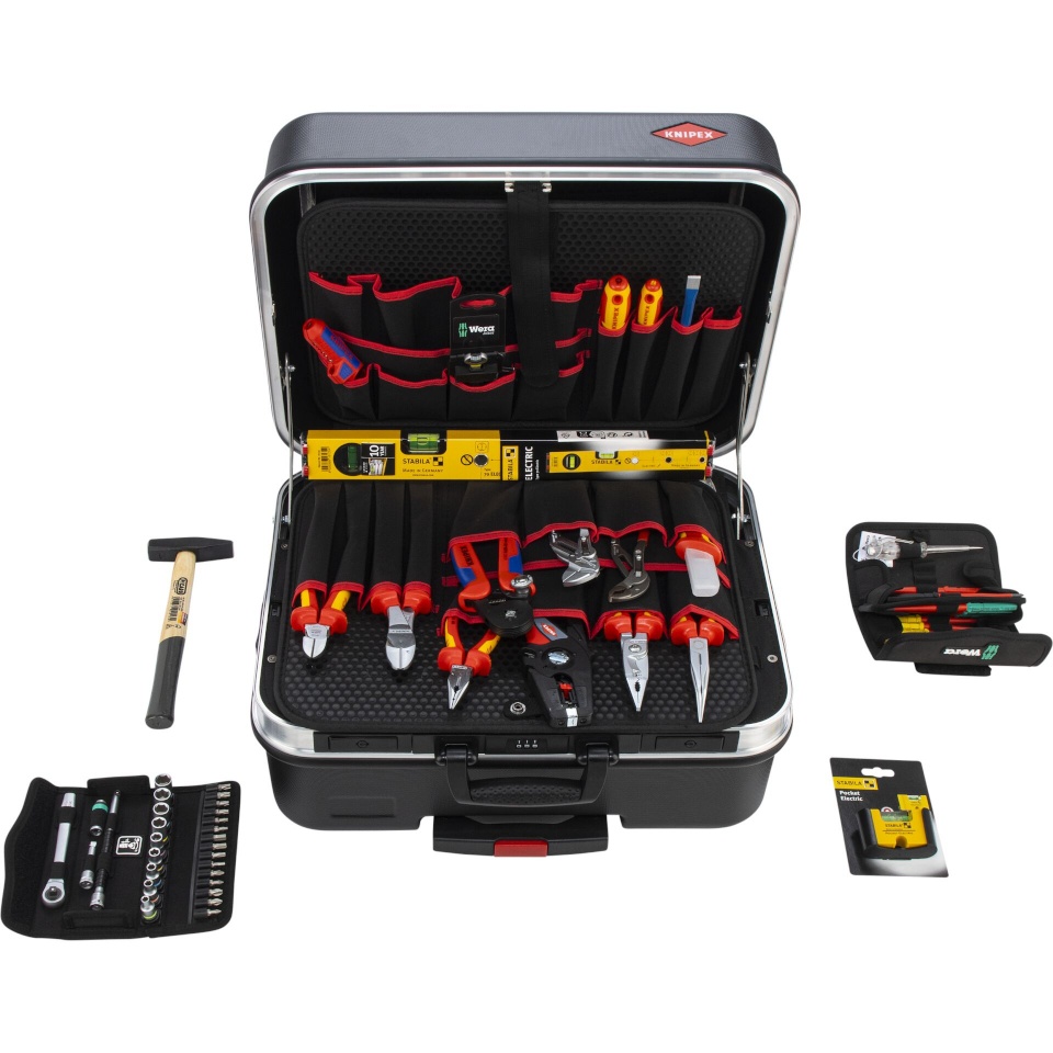 Knipex tööriistakomplekt tool case BIG Twin Move Electric