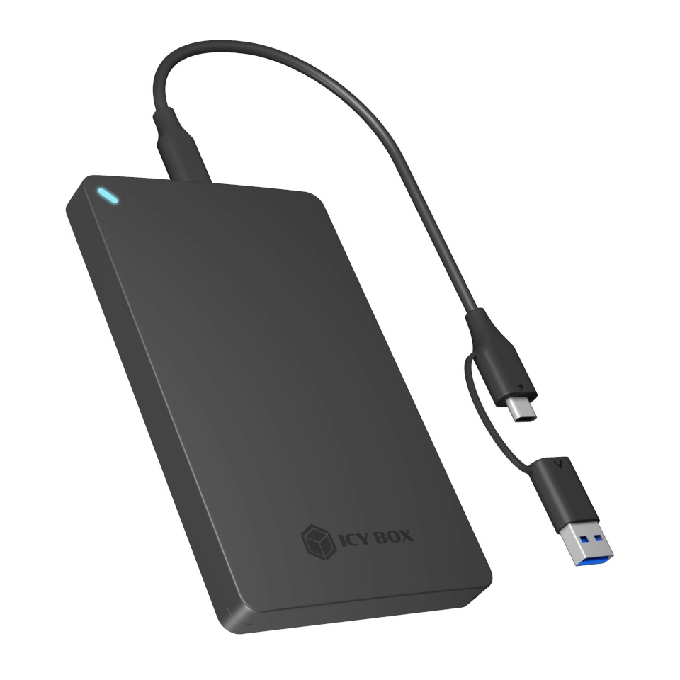 Icy Box kettaboks IB-201T-CU31 2.5" SATA HDD/SSD Gehäuse