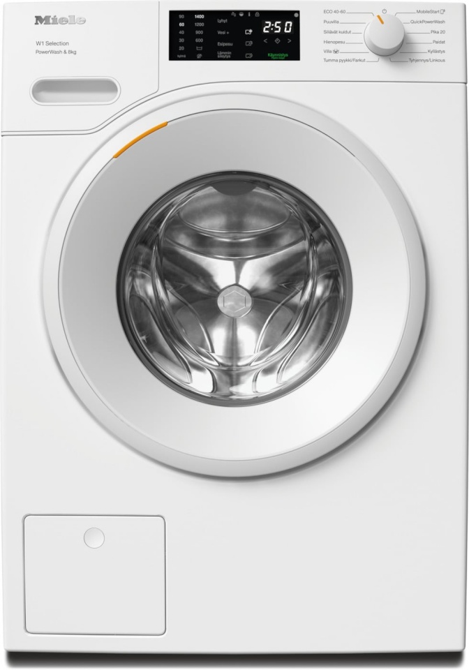 Miele pesumasin WSB 363 WCS Washing Machine, 8kg, valge