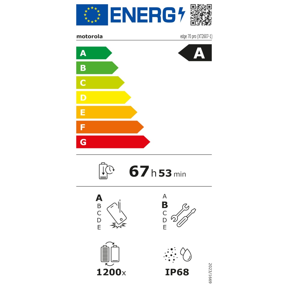 Motorola edge 70 pro PANTONE titan