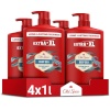 Old Spice Deep Sea Meeste dušigeel ja šampoon, 4x1000ml