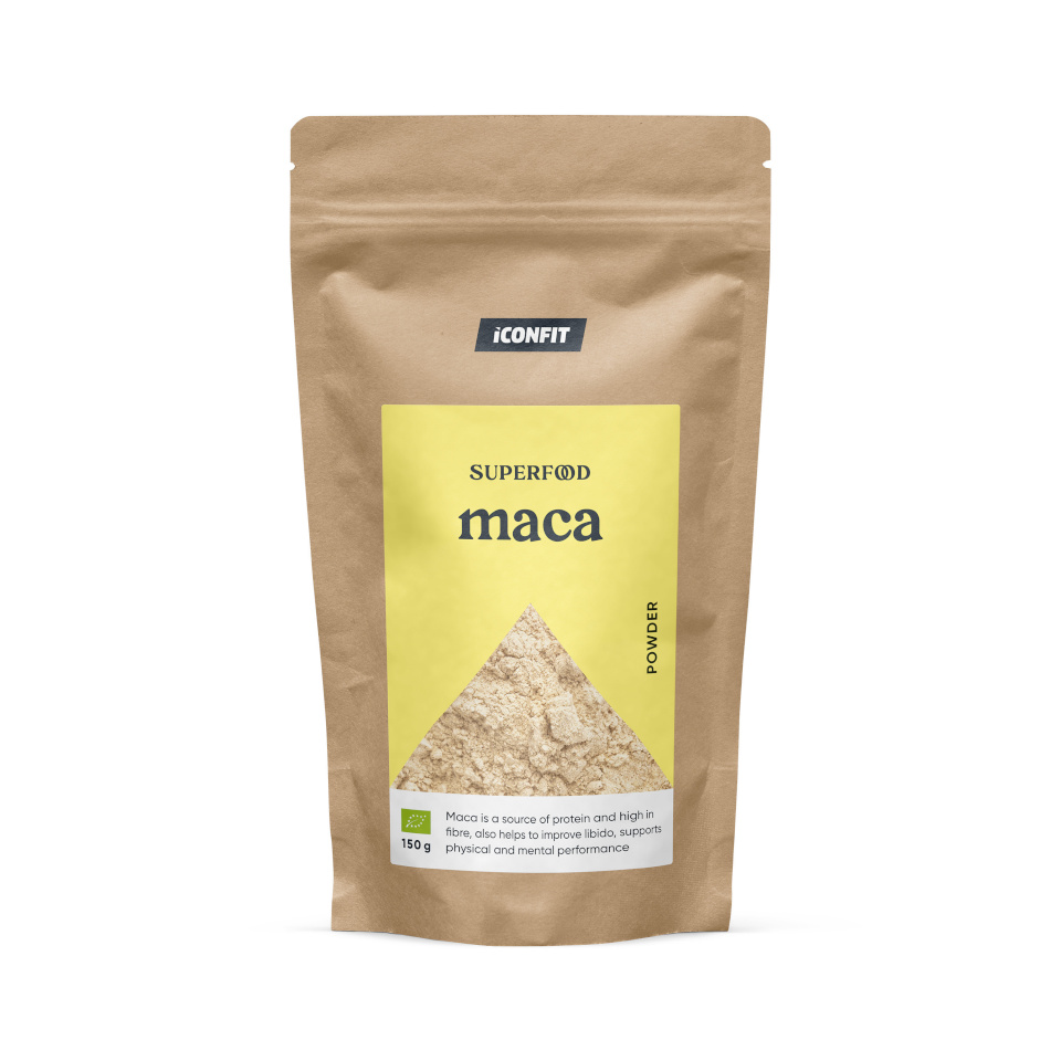 Iconfit maca pulber, Organic, 150g