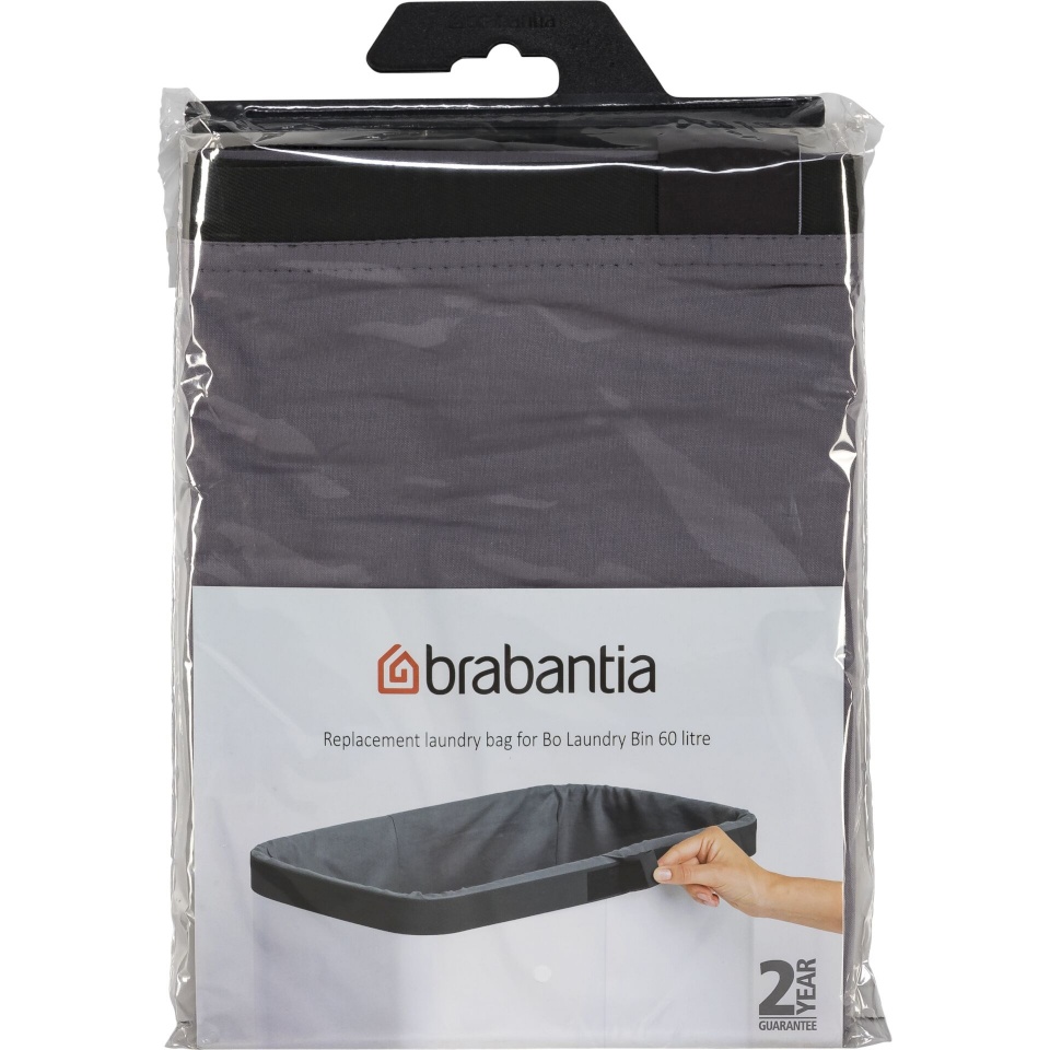 Brabantia pesukott pesukorvile Bo Laundry Bag for Laundry Basket, 60L, hall