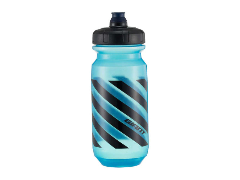 Giant joogipudel DOUBLESPRING 600ML Transparent Blue/Black, läbipaistev-sinine-must