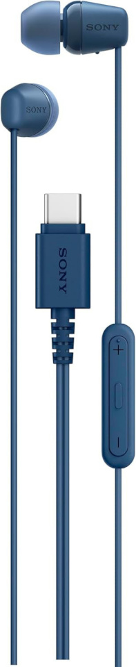 Sony kõrvaklapid IER‑EX15C USB‑C Wired Earbuds with Mic, sinine