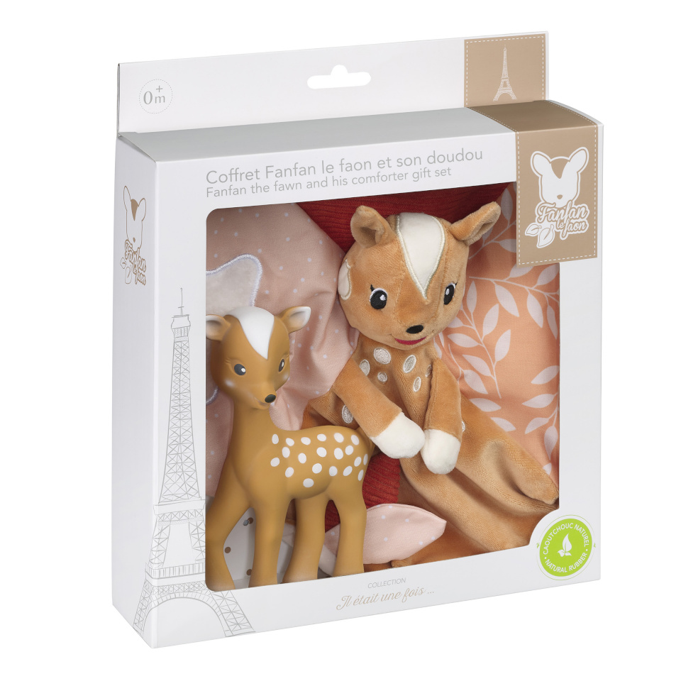 Vulli beebimänguasjade komplekt FANFAN THE FAWN, 850808