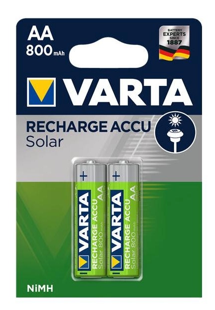 Varta akud Recharge Accu Solar AA NiMH 800mAh, 2tk