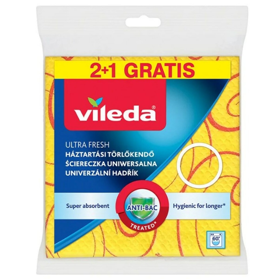 Vileda puhastuslapid Universal Clothes 3D, 3tk