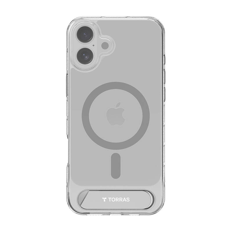 Torras kaitsekest Pstand Series Case for iPhone 16 Plus (transparent)