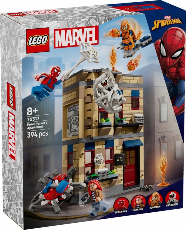 Lego klotsid Super Heroes 76317 Mieszkanie Petera Parkera